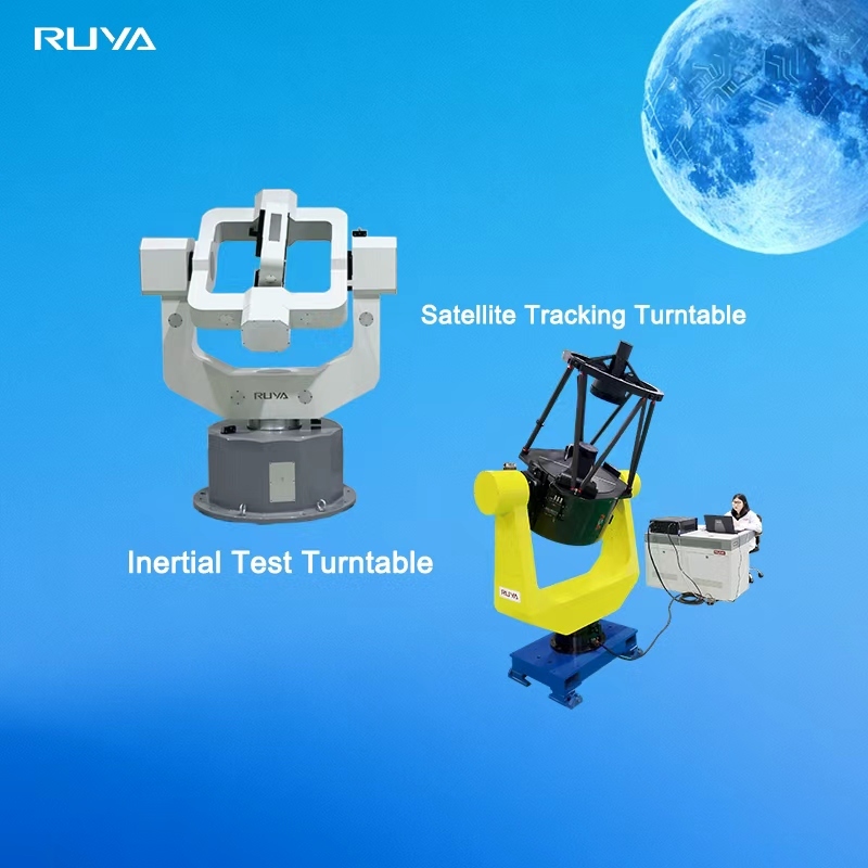 Blog perusahaan terbaru tentang Apa Perbedaan Antara Meja Putar Pelacak Satelit dan Meja Putar Uji Inersia?