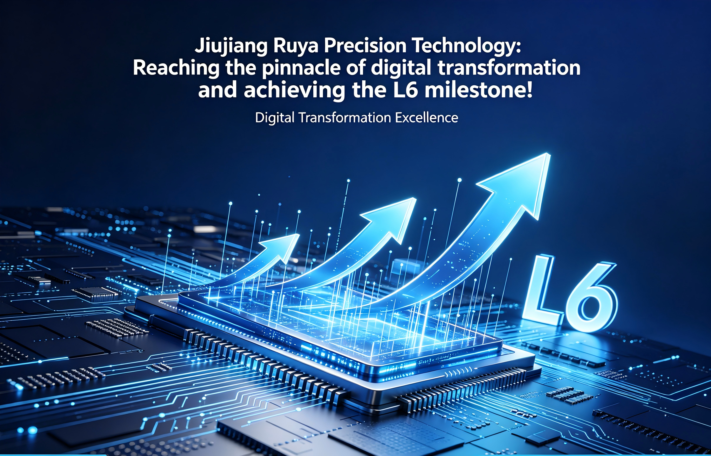 Blog perusahaan terbaru tentang Jiujiang Ruya Precision Technology: Mencapai puncak transformasi digital dan mencapai tonggak L6!