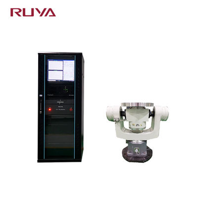 3DT320-A Small Tabletop Tiga sumbu Electric Inertial Navigation Test Turntable dengan 15Kg Beban Berat 320mm Diameter Meja