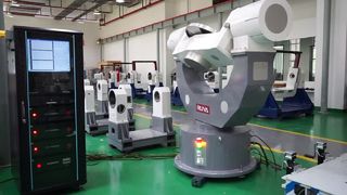 3DT650-A Tiga Axis Navigasi Anti Interferensi Test Turntable